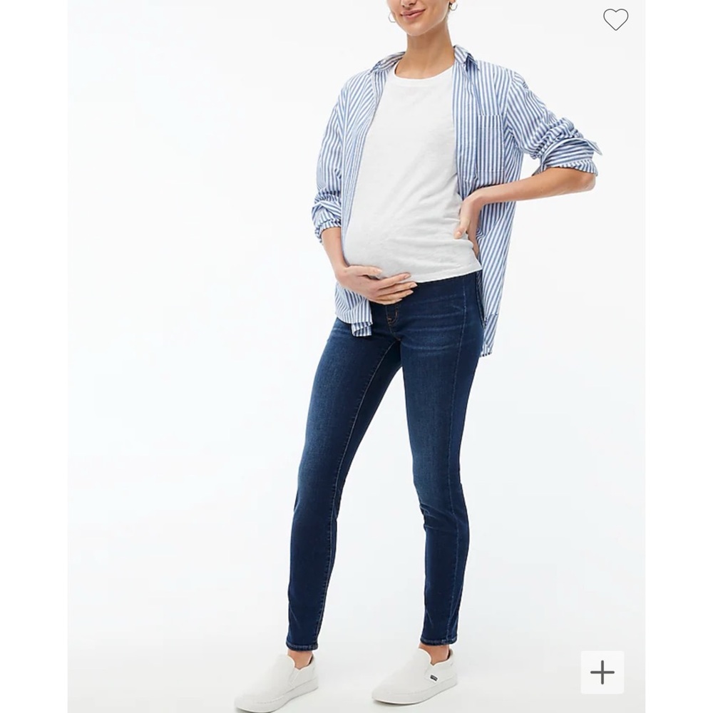 J. Crew Women's Dark Blue Ankle Jeans